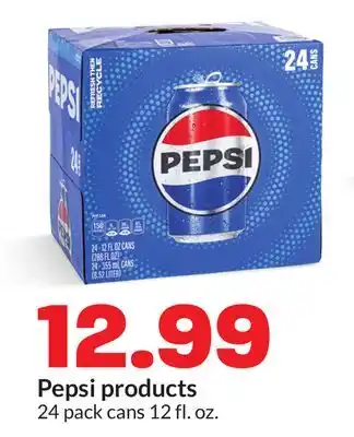 Hy-Vee Pepsi products offer