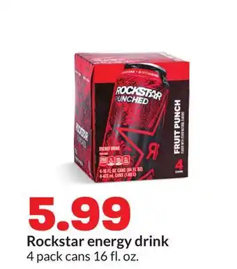 Hy-Vee Rockstar energy drink offer