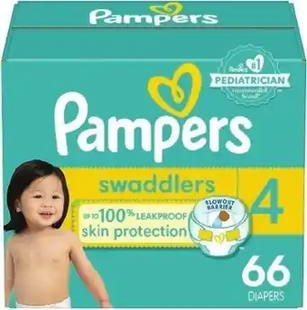 Kroger Pampers Swaddlers Diapers offer