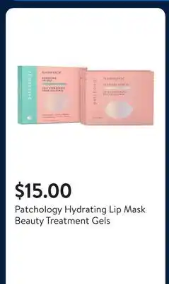 Walmart Patchology Hydrating Lip Mask Beauty Treatment Gels offer