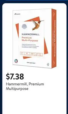 Walmart Hammermill, Premium Multipurpose offer