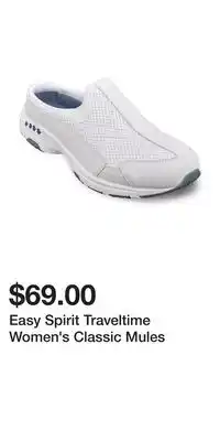 Kohl's Easy Spirit Traveltime Women's Classic Mules offer