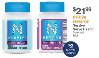 Kinney Drugs Nervive Nerve Health offer