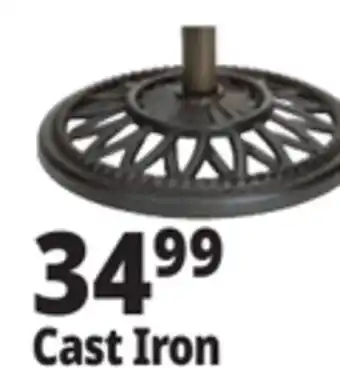 Ocean State Job Lot Cast Iron Patio Umbrella Base 26 lbs offer