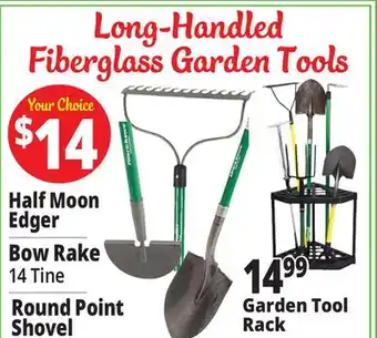 Ocean State Job Lot Long-Handled Fiberglass Garden Tools offer