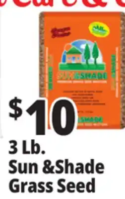 Ocean State Job Lot Premium Quality Sun & Shade Grass Seed Mixture 3 lbs offer