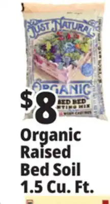 Ocean State Job Lot Just Naturals Organic Raised Bed Planting Mix 1.5 cu ft offer