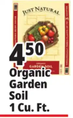 Ocean State Job Lot Just Natural Organic Garden Soil 1 cu ft offer