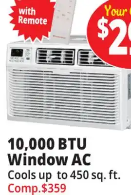 Ocean State Job Lot TCL 10 000 BTU Window Air Conditioner offer