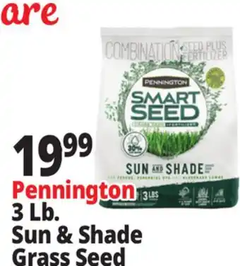 Ocean State Job Lot Pennington Smart Seed Sun & Shade Grass Seed offer