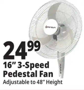 Ocean State Job Lot Penguin Pedestal Fan 16 offer