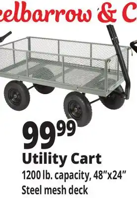 Ocean State Job Lot Utility Cart offer