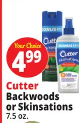 Ocean State Job Lot Cutter Backwoods High Deet Insect Repellent 7.5 oz offer