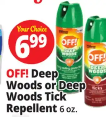 Ocean State Job Lot OFF! Deep Woods Insect Repellent 6 oz offer