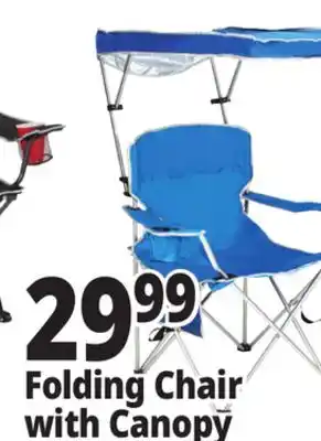 Ocean State Job Lot Folding Chair with Canopy offer