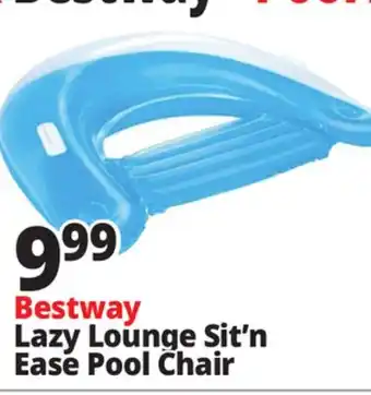 Ocean State Job Lot Bestway H2OGO! Lazy Lounge Sit n' Ease Pool Chair offer