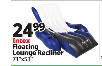 Ocean State Job Lot Intex Floating Recliner Pool Lounge offer