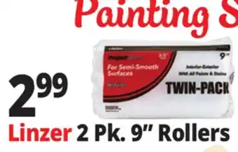 Ocean State Job Lot Linzer Project Select 9 Rollers 2-Count offer