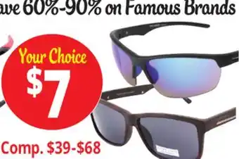 Ocean State Job Lot Premium Sunglasses offer