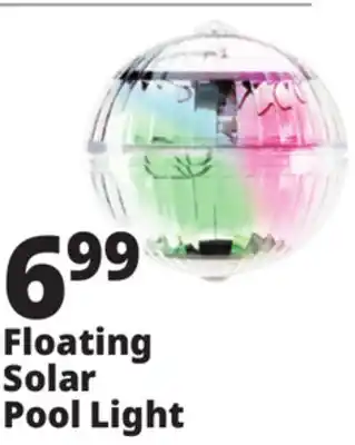 Ocean State Job Lot Floating Solar Pool Light offer