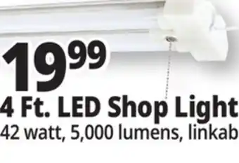 4 Ft. LED Shop Light