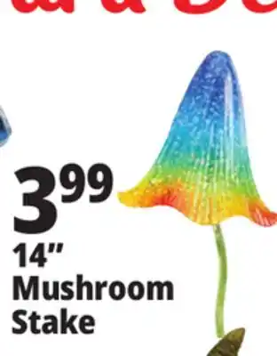 Ocean State Job Lot 14 Mushroom Stake offer