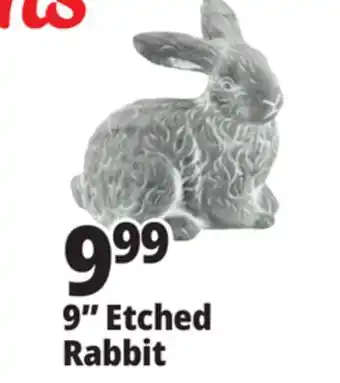 Ocean State Job Lot 9 Etched Rabbit offer