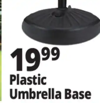 Ocean State Job Lot Round Fillable Plastic Umbrella Base 21 L offer