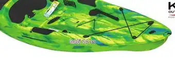 Ocean State Job Lot KL Outdoor Bali 10' Kayak Citrus offer