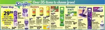 Ocean State Job Lot Swiffer Products offer