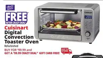 Ocean State Job Lot Cuisinart Digital Convection Toaster Oven (Factory Refurbished) offer