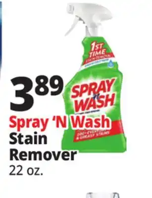 Ocean State Job Lot Spray 'N Wash Stain Remover offer