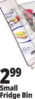 Ocean State Job Lot Small Clear Plastic Fridge Bin 4 x 14.5 x 4 offer