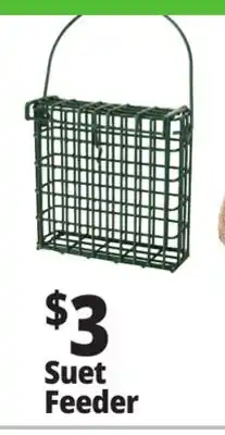 Ocean State Job Lot Suet Bird Feeder offer