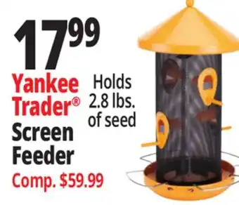 Ocean State Job Lot Yankee Trader Mesh Hopper Bird Feeder offer