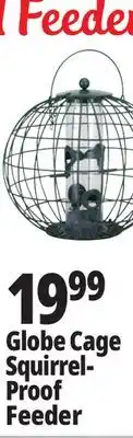 Ocean State Job Lot Yankee Trader Globe Cage Squirrel Proof Bird Feeder offer