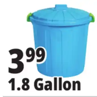 Ocean State Job Lot HemiCasa Small Oscar bin with Lid and Handles 7 L offer