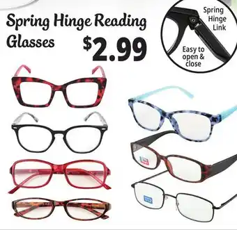 Ocean State Job Lot Spring Hinge Reading Glasses offer