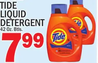 C Town TIDE LIQUID DETERGENT offer