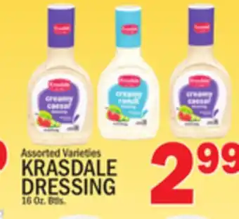 C Town KRASDALE DRESSING offer