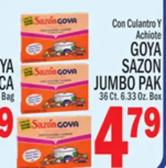 C Town GOYA SAZON JUMBO PAK offer