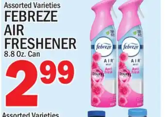 C Town FEBREZE AIR FRESHENER offer