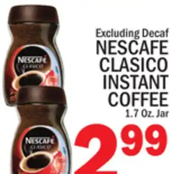 C Town NESCAFE CLASICO INSTANT COFFEE offer