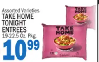 C Town TAKE HOME TONIGHT ENTREES offer