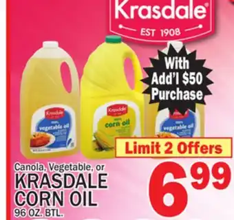 C Town KRASDALE CORN OIL offer