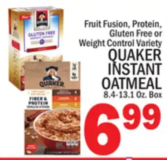 C Town QUAKER INSTANT OATMEAL offer
