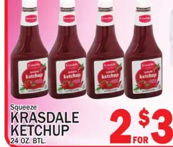 C Town KRASDALE KETCHUP offer