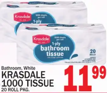 C Town KRASDALE 1000 TISSUE offer