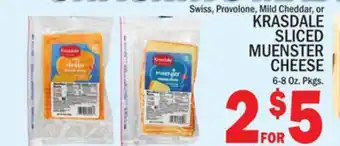 C Town KRASDALE SLICED MUENSTER CHEESE offer