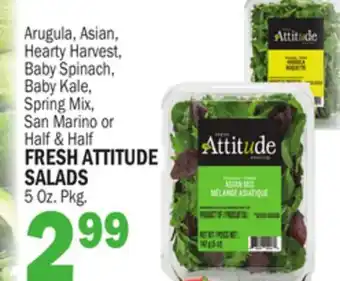 C Town FRESH ATTITUDE SALADS offer